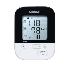 OMRON Baumanómetro digital de brazo 7156T con Bluetooth y brazalete Intelli Wrap                                                                      