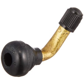 Bike Parts Center 940101 Air Valve, General Purpose, Curved 1 Piece
