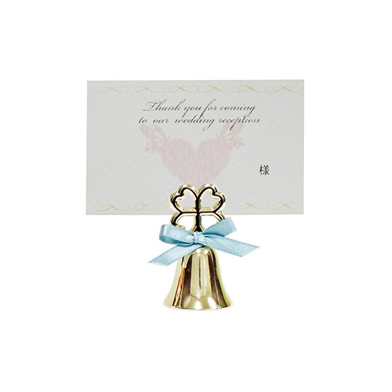 Alta Wedding Bell Card Stand Clover GD Size: Approx. W2.9