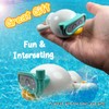 Wind Up Bath Toys, Cute Diving White Duck Toys for