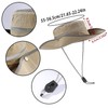 MILAKOO Men's Hiking Hat Adjustable Fit Snap Button Bucket Hat