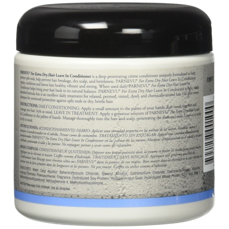 Parnevu Leave-in Conditioner for Extra Dry Hair, 16 Ounce