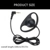 Haoyull USB C/3.5mm Ear Hook Single-Side Earphones Earbud Corded Headsets