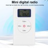 Mini Digital FM Radio, Portable Tuning FM Stereo Sound Radio