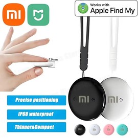 Smart Tag Bluetooth GPS Tracker works with Apple Find My in Black