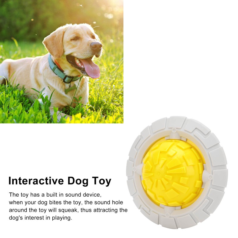 Dog Ball Toy Bite Resistant Interactive Pet Dog Tooth Cleaning