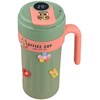 Termo de café con visualización de temperatura, termo portátil para