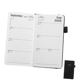 OSALADI Compact Pocket Planner Weekly Organizer Notebook for Work Personal Goals Notepad for Men Women Versatile Daily Scheduling