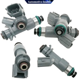 Automotive-leader 6Pcs FJ982 16450-R70-A01 Fuel Injectors 12 Holes Nozzles for 08-12 Accord, 2012 Crosstour EX-L, EX, 10-11 Accord Crosstour EX-L, EX 3.5L, Acura RDX, TL, ZDX, MDX, TSX, RL 3.5L 3.7L