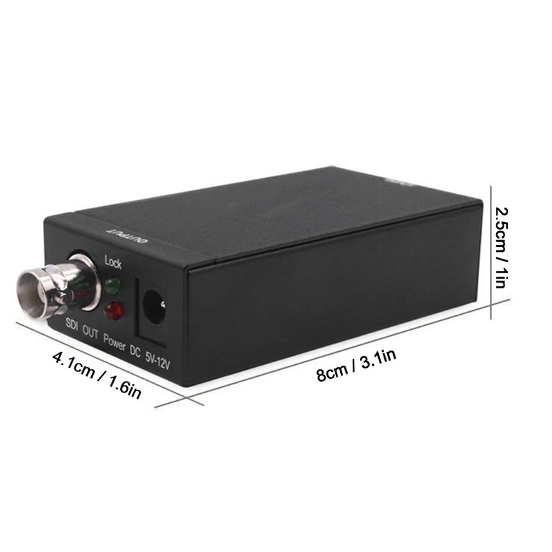 Professional HDMI to 3G SDI Converter High Definition Audio Video