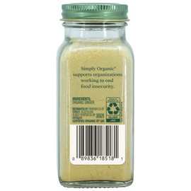 Simply Organic, Ground Ginger, Organic, 1.64 Oz