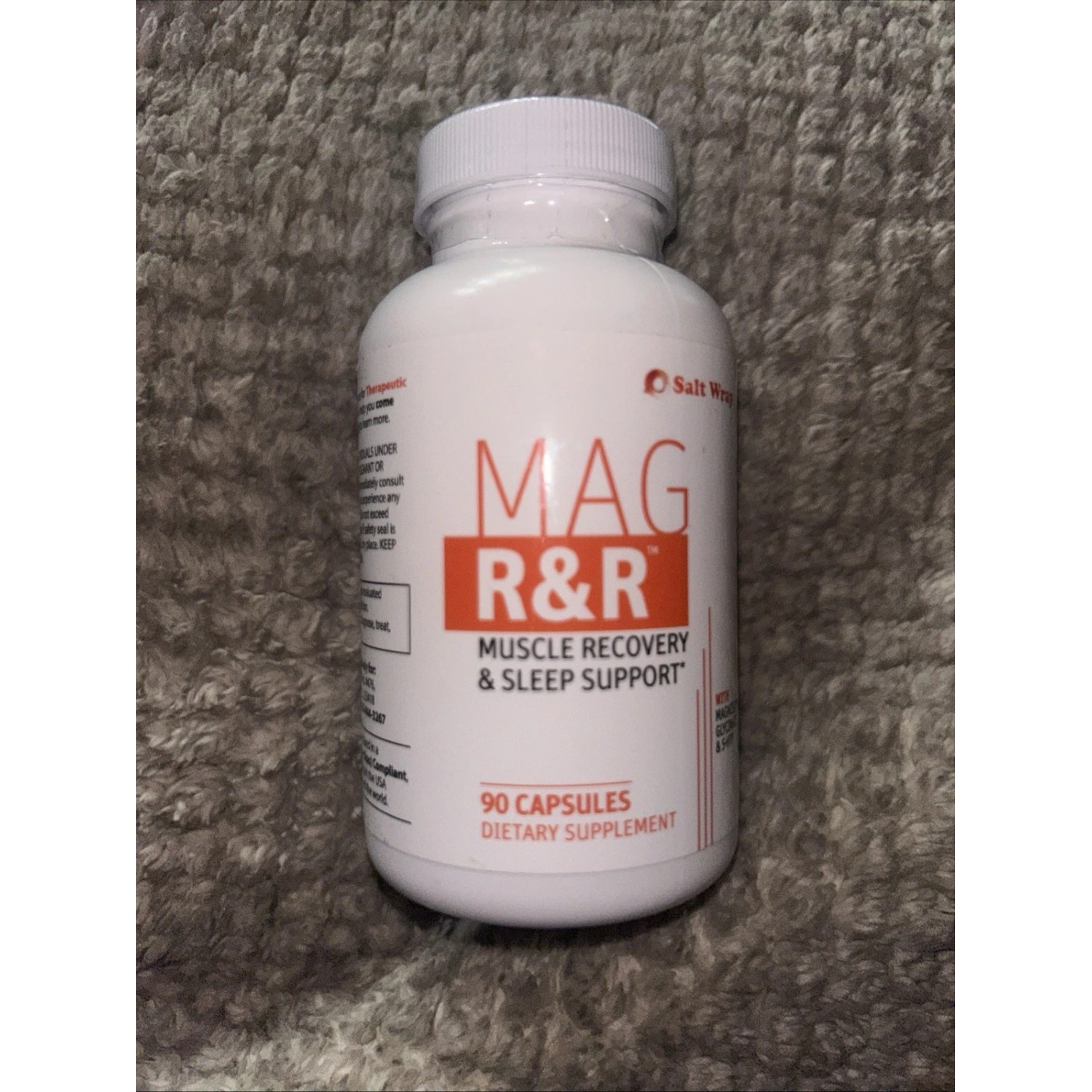 SaltWrap Mag R&R - Nighttime Muscle Cramps Support, Natural Sleep ...