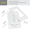 Armacost Lighting Wireless White or Single Color LED Dimmer Touchpad