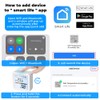 WiFi Hygrometer Thermometer, Indoor Tuya Wireless Smart Temperature and Humidity