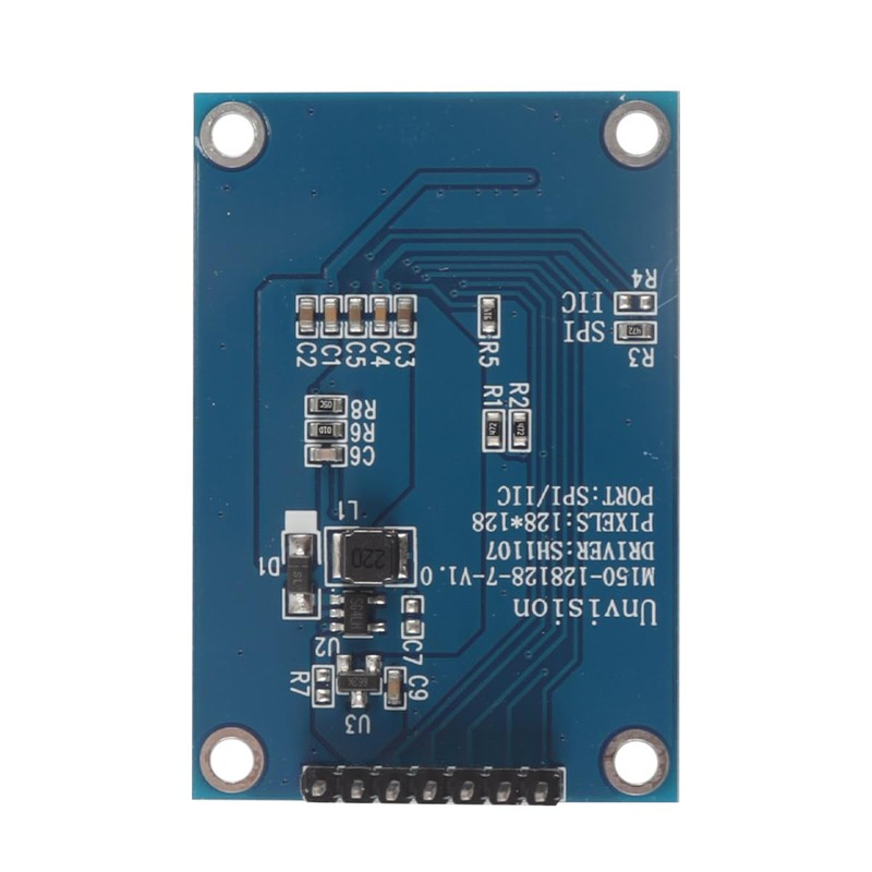 Hoite 1.5 Inch SH1107 OLED Display Module SPI 7 Pin