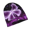Skull Cap Purple Dream Butterfly Beanie Balaclava Women for Men