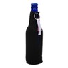 Beer Elements Beer Bottle Coolie With Opener (Black)