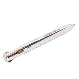 Naroote Contorno de Cejas 4 en 1, Lápiz de Contorno de Cejas Corrector de Larga Duración a Prueba de Manchas de 4 Colores para Maquillaje de Ojos (1  