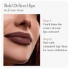 Mocha Lip Liner Pencil for Women - Soft Moisturizing, Creamy