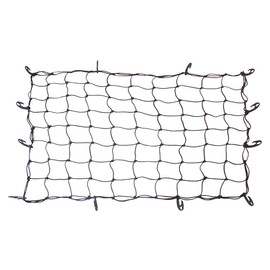 DUEBEL - Cargo Net for Pickup Lathe, Rack Roof 51" x 39", 4" x 5" Net, Slatted Net with 12 Hooks