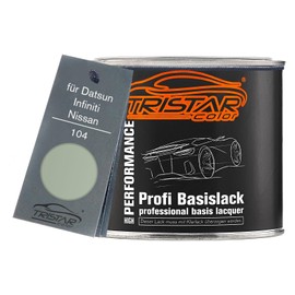 TRISTARcolor Autolack Dose spritzfertig für Datsun/Infiniti/Nissan 104 Grayish Leaf Metallic Basislack 0,5L