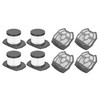 4PCS Vacuum Cleaner Filter Replacement Easy to Disassemble Vacuum Filter