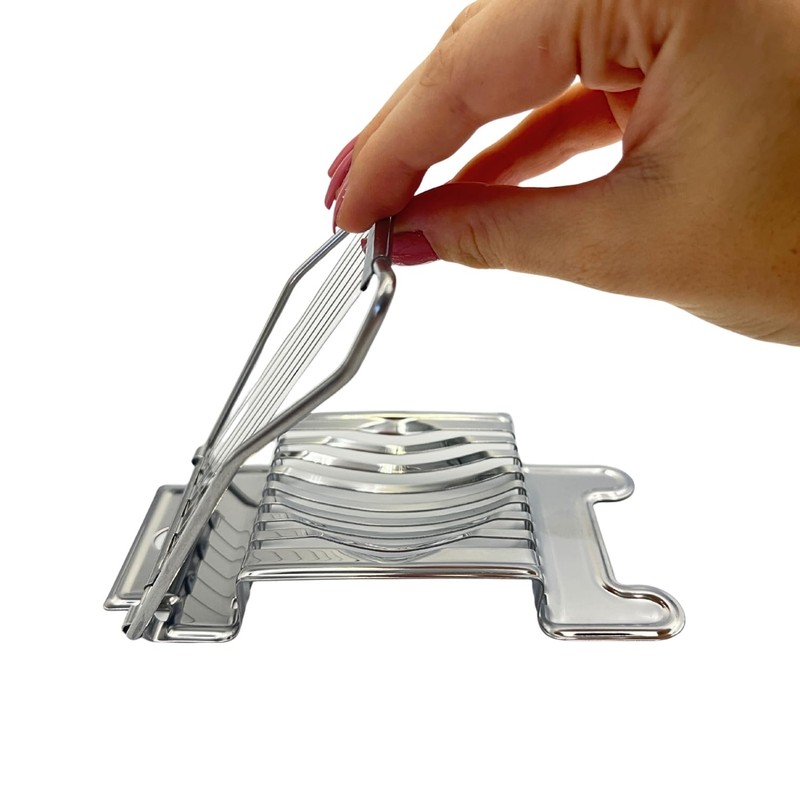 3 PAGEN Stainless Steel Egg Slicer, Professional Egg Separator, Egg