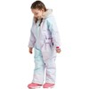 SNBOCON Kids Waterproof Colorful One Piece Coveralls Ski Suits Snowsuits