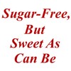 CafePress Sugar Free Oval Sticker Oval Car Bumper Sticker