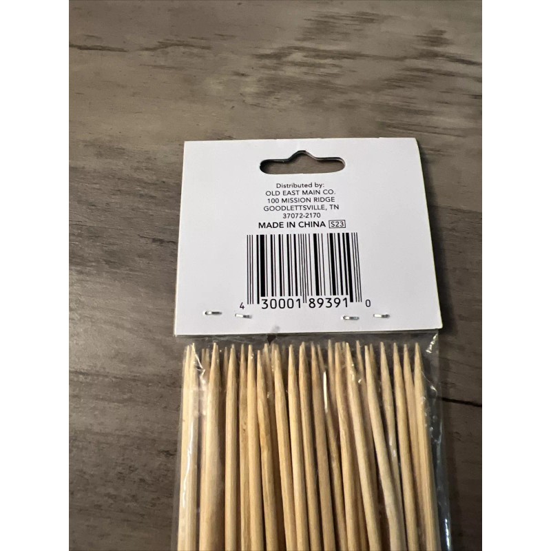 Unbranded Bamboo Skewers 50 Count