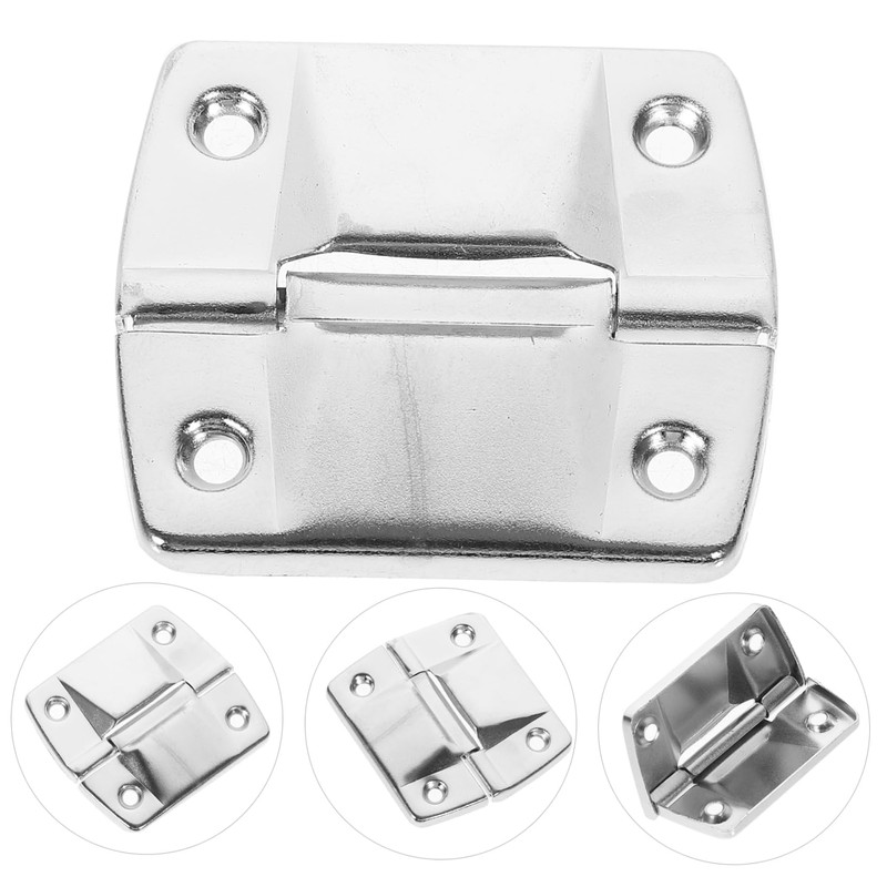 KICHOUSE 6pcs Heavy Duty Box Hinge for DIY Projects Case