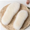 TOVINANNA 4 Pairs Wool Boot Insoles Women Warm Inserts Sole
