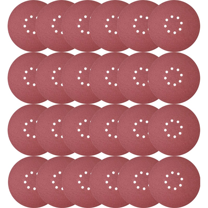 50 PCS 9 Inch 8 Hole 60 Grit Drywall Sanding