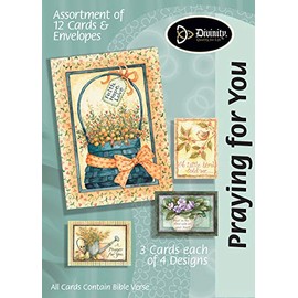 Divinity Boutique Greeting Card Assortment - Praying for You (18000N)