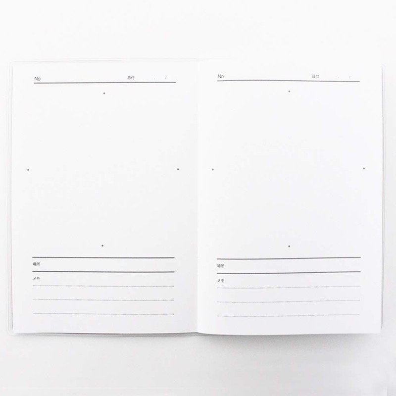 Stamp Book, Notebook, Stamp Book (Red) Stylish, Travel, Notebook, Hobby