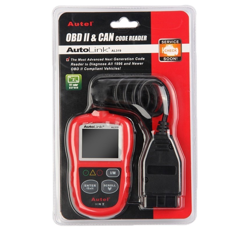 Autel AL319 OBD2 Fault Diagnostic Machine, Mini Diagnostic Machine, Automobile,