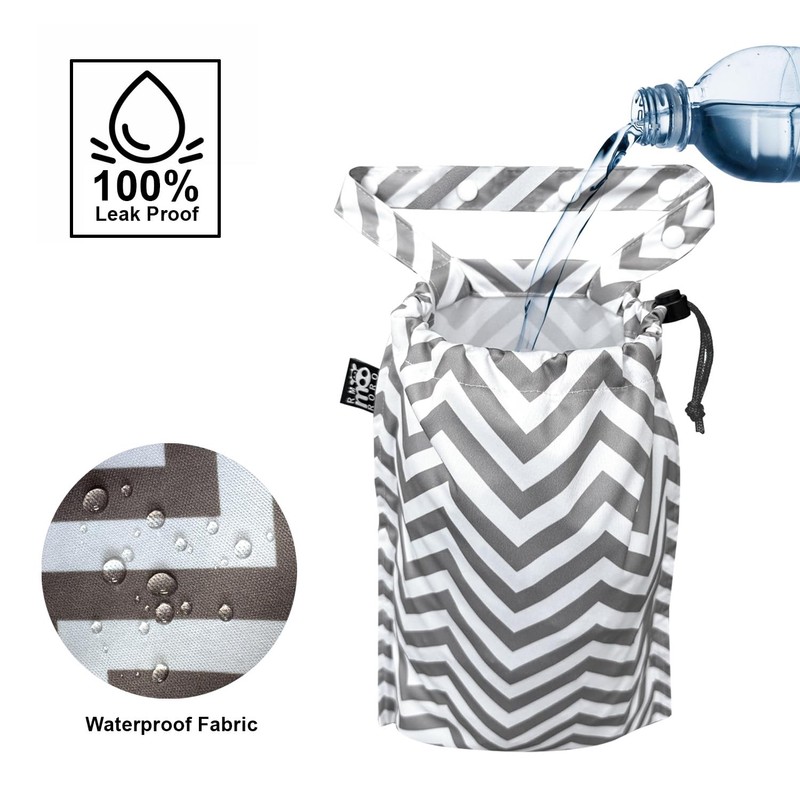 RMMOORORO Car Trash Bag with Drawstring, Cat Pattern Design, Hanging