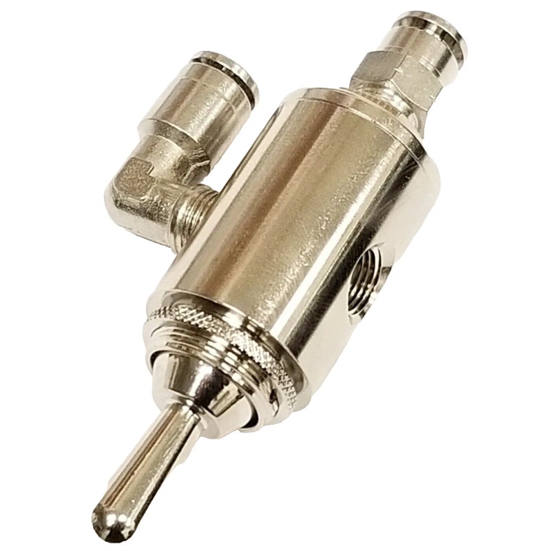 airmaxxx Manual Air Ride Valve 3 Position Toggle Switch 1/4"