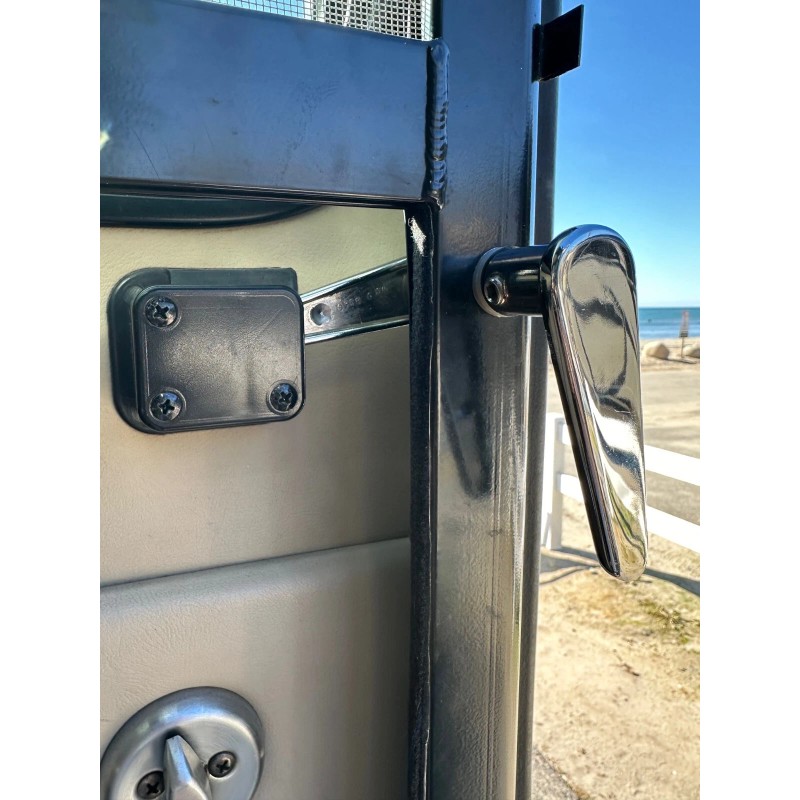 *NEW*!!! Tiffin, Newmar RV Screen Door Latch Post *2008* W/Backplate