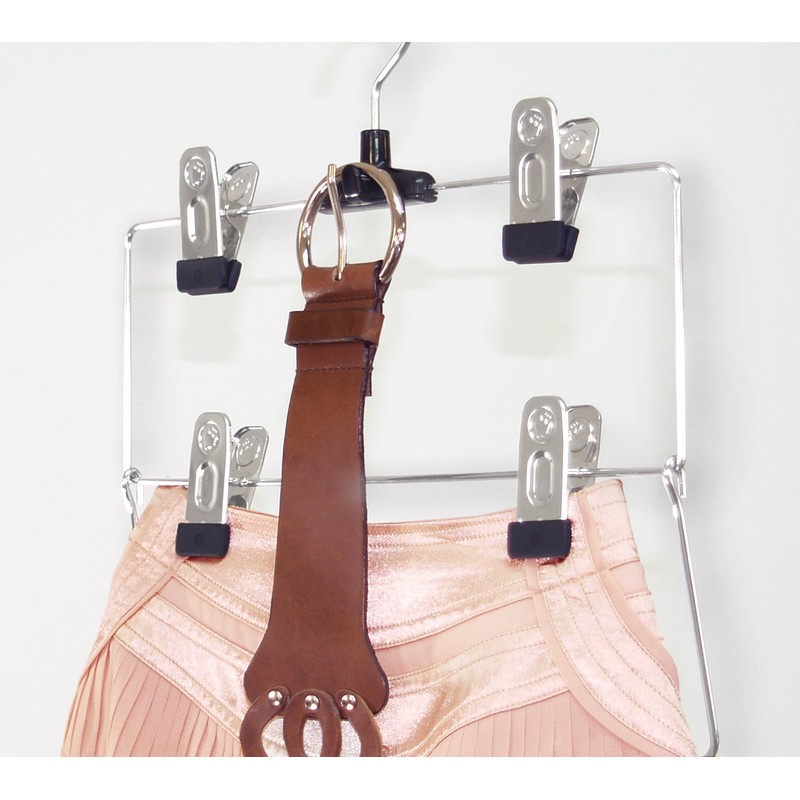 Shinko Hanger Metal Skirt Hanger 3 Tiers