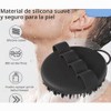 4 Pcs Cepillo Corporal de SiliconaSilicone ScrubberCepillo de Baño Corto