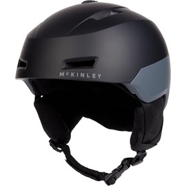 McKinley Men's Flyte Pro Ski Helmets, Black Night/Grey, M