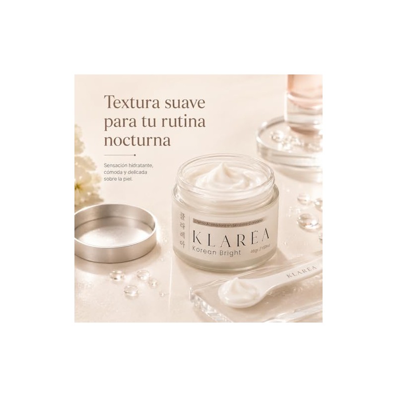 KLARÉA Korean Bright 45g - Crema Coreana K-Beauty Aclaradora e