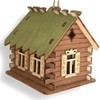 Cabin Rustic Wood House Ornament • Cabin Woods Forest Ski