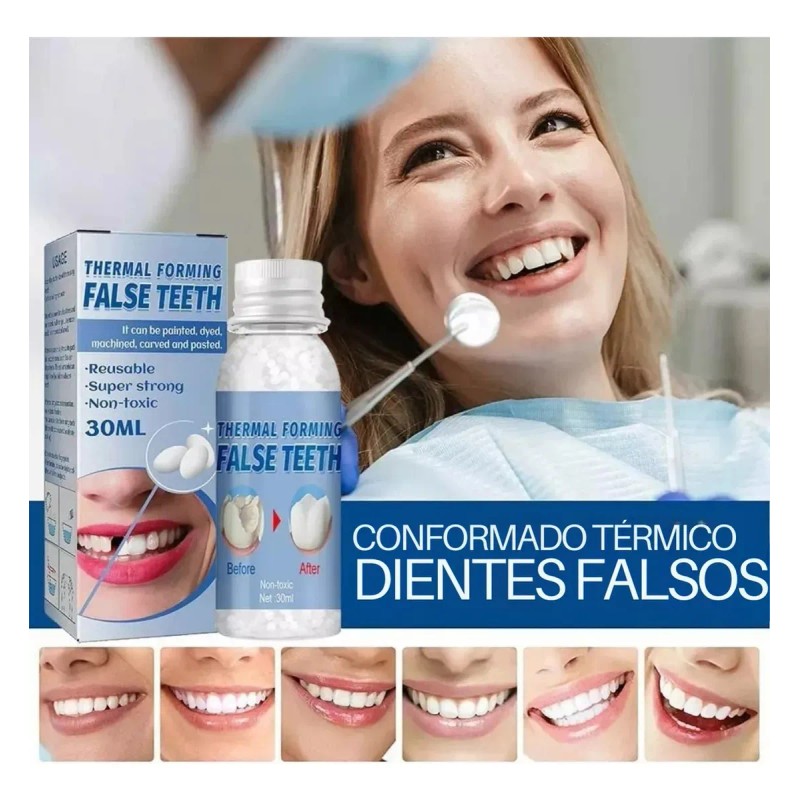 Perlas Reparación Dientes 30ml Granulos Postizos