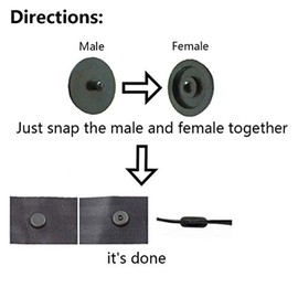 Seat Belt Stop Button Buttons Prevent Seatbelt Buckle from Sliding Down The Belt Set of 4 Plastic Seat-Belt Stopper Clips Snap-On System No Welding Required Black - As Seen on TV (Black)