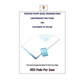 400c/s Poochie Basic Training Puppy Pads 23x24" up to 20lbs Dogs