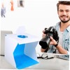 KONTONTY Portable 20cm Mini Photo Studio Box Photography Lightbox for