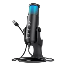 Highler PRO Micrófono Condensador Highler Rgb Estudio Streaming Gaming