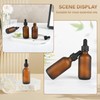NOOEEISS 6 Pcs, 2oz Amber Glass Eye Dropper Bottle, Tincture